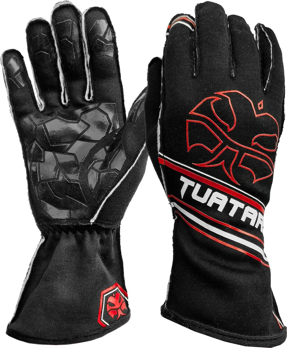 Tuatara - DOMINATOR - Ultimate Race handschoen - Ultra Grip - RED - Small