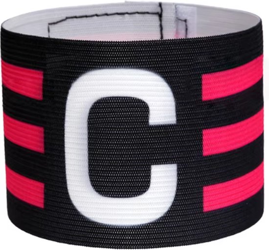 Brassard De Capitaine élastique Réglable – Football, Hockey, Rugby – Nylon Extensible – Crochet & Boucle – Multicolore