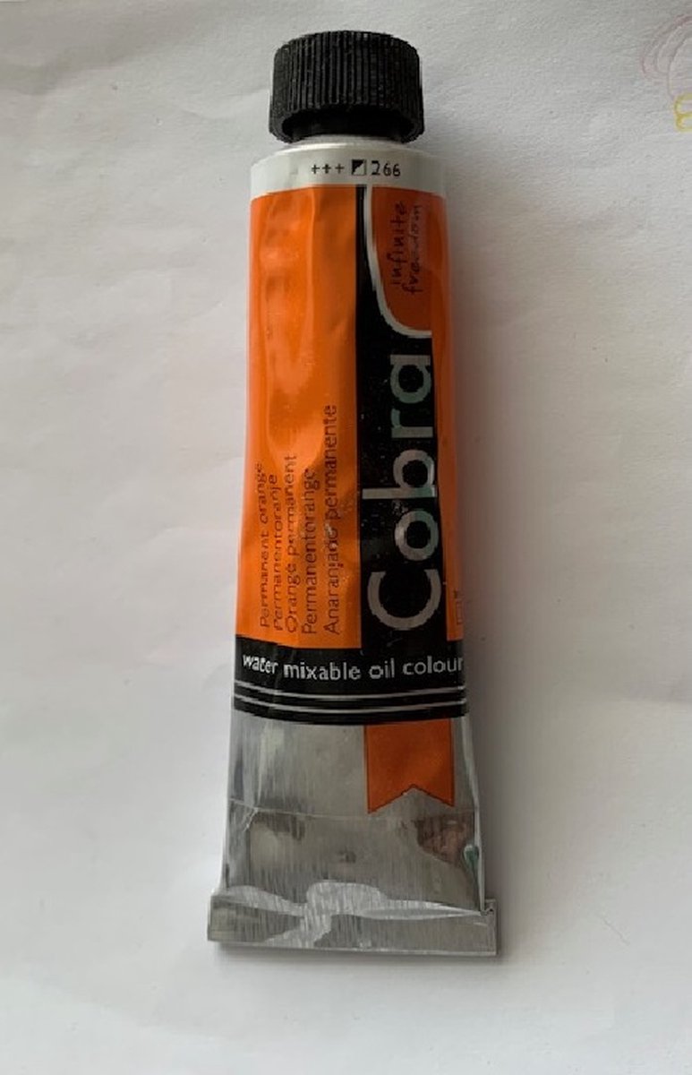 Olieverf - #266 Permanentoranje - Cobra - 40ml