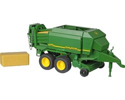 Speelgoed | Miniature Vehicles - John Deere Balenpers Bruder (02017)