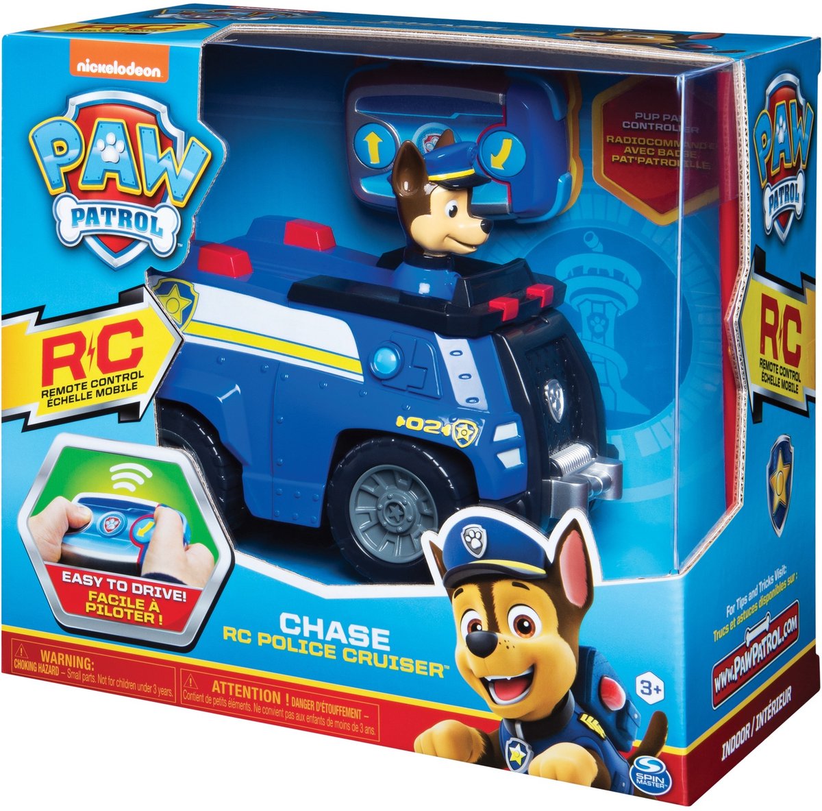 PAW Patrol - Chase - Politieauto - 2,4 GHz - RC - Speelgoedvoertuig — afbeelding 2
