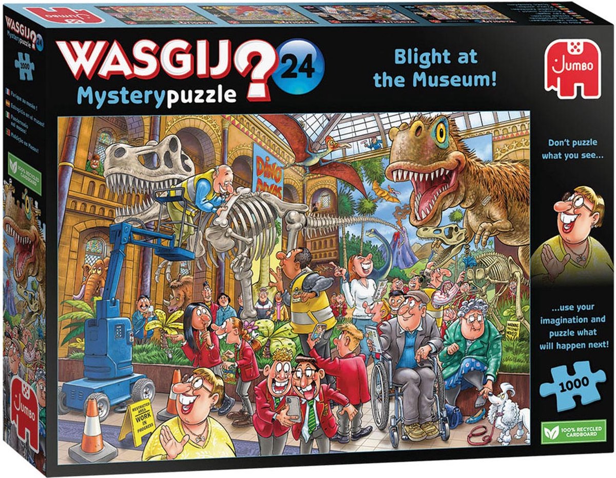 Wasgij Mystery Blight At The Museum Puzzel - 1000 stukjes - Puzzel