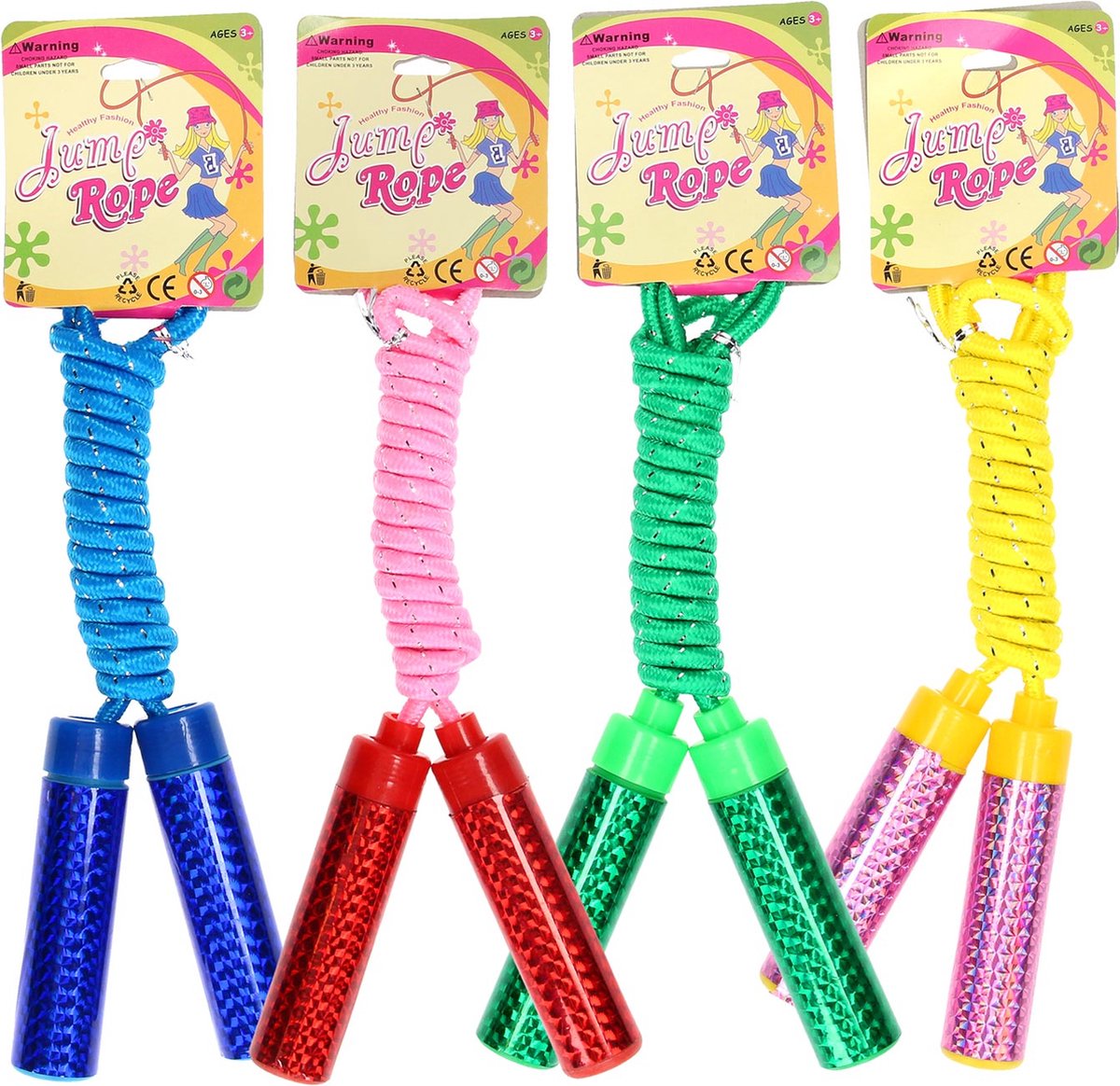 Springtouw Kleur, 2 meter