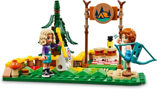Terrain de tir à l'arc du camp d'aventure LEGO Friends 42622