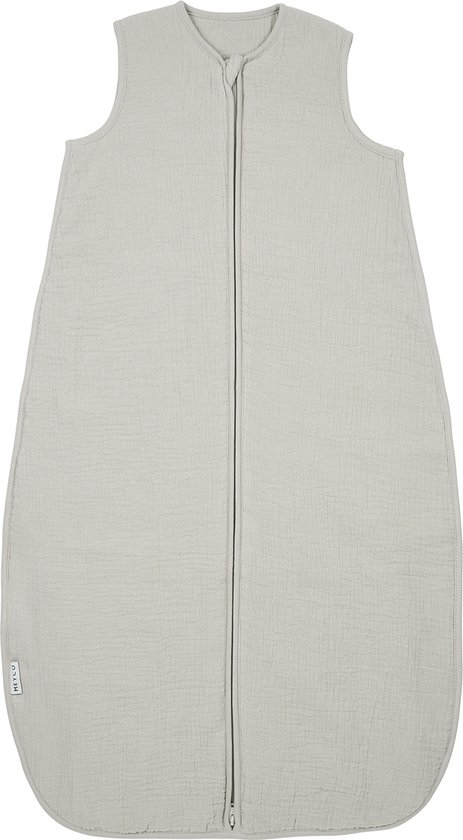 Meyco Bébé Uni gigoteuse doublée - hydrophile prélavée - grège - 110cm