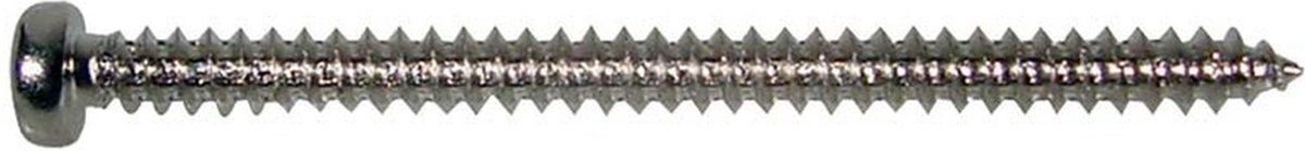 Boston PS-12-N pickup schroeven 2,6 x 35 mm – dome head, nikkel (12 stuks)