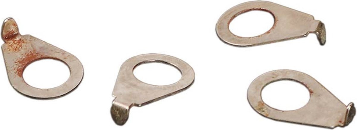 Boston MRC-LP59PI Positie-indicatoren voor LP-knoppen – Set van 4, Nikkel Relic