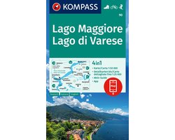 Kompass Wanderkarten - Kompass WK90 Lago Maggiore