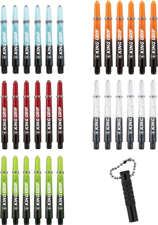 KOTO - Dart Shafts Collectie Short - 30 Shafts & Shaft verwijderaar - Nylon — afbeelding 2