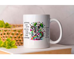 Mok Nothing can stop me - CuteCreepy - CreepyCute - SpookyCute - DarkCute - SchattigEng - GriezeligSchattig - SpookyLief - DonkerSchattig