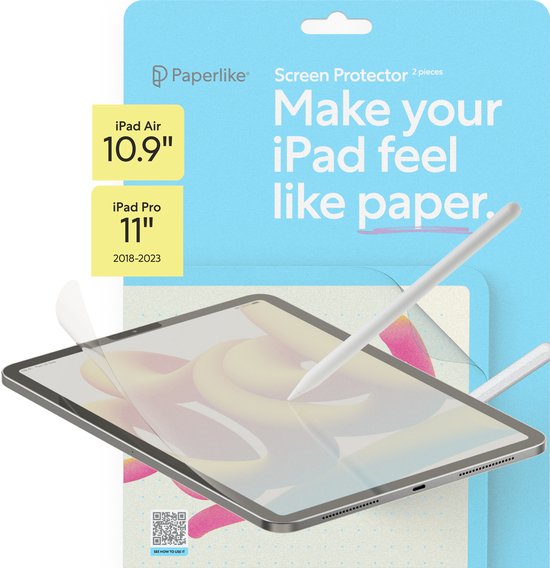 Foto: Paperlike 2 1 ipad screen protector geschikt voor ipad pro 11 air 10 9 2020 2022