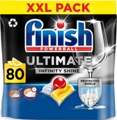 Bol.com Finish Ultimate Infinity Shine Citroen Vaatwastabletten - 80 Capsules aanbieding