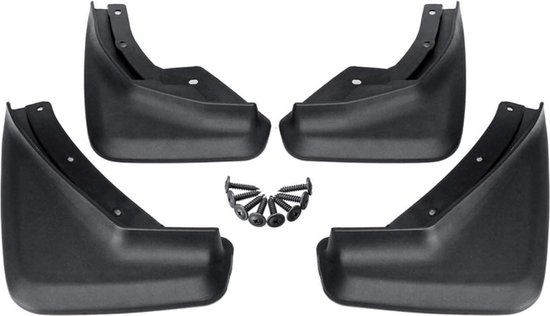 Spatbord voor Volvo XC40 2019-2023 2024 - Achter Spatbescherming - Mudguard met bevestigingsschroeven (4 stuks)