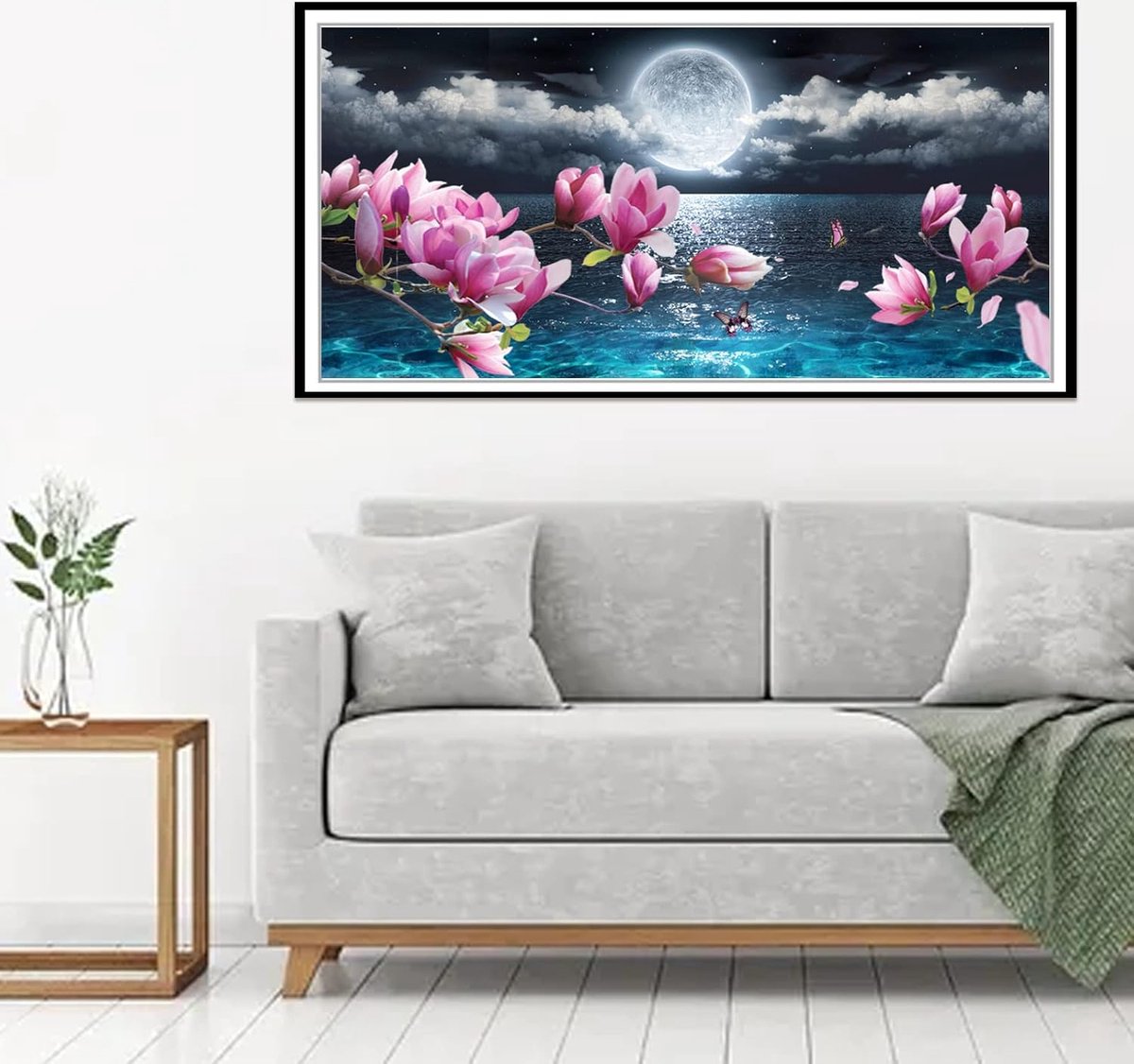 schilderen op nummer 40 x 70 cm