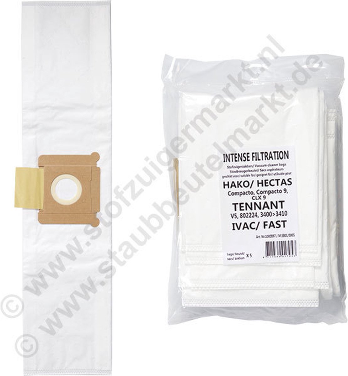 HAKO Compacto, TENNANT V5, 3400, 3410 (802224), IVAC, FAST