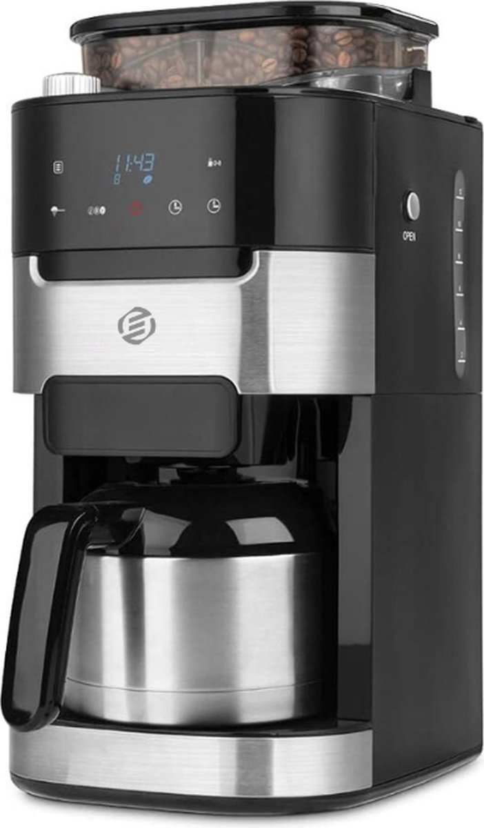 Equivera Koffiezetapparaat Met Thermoskan - Koffiezet - Koffiezetapparaat - Koffiezet Apparaat - Must Have Voor In Uw Keuken