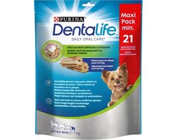 2x Purina Dentalife Daily Oral Care - Extra Small - Hondensnacks - 207 gram (21 sticks)