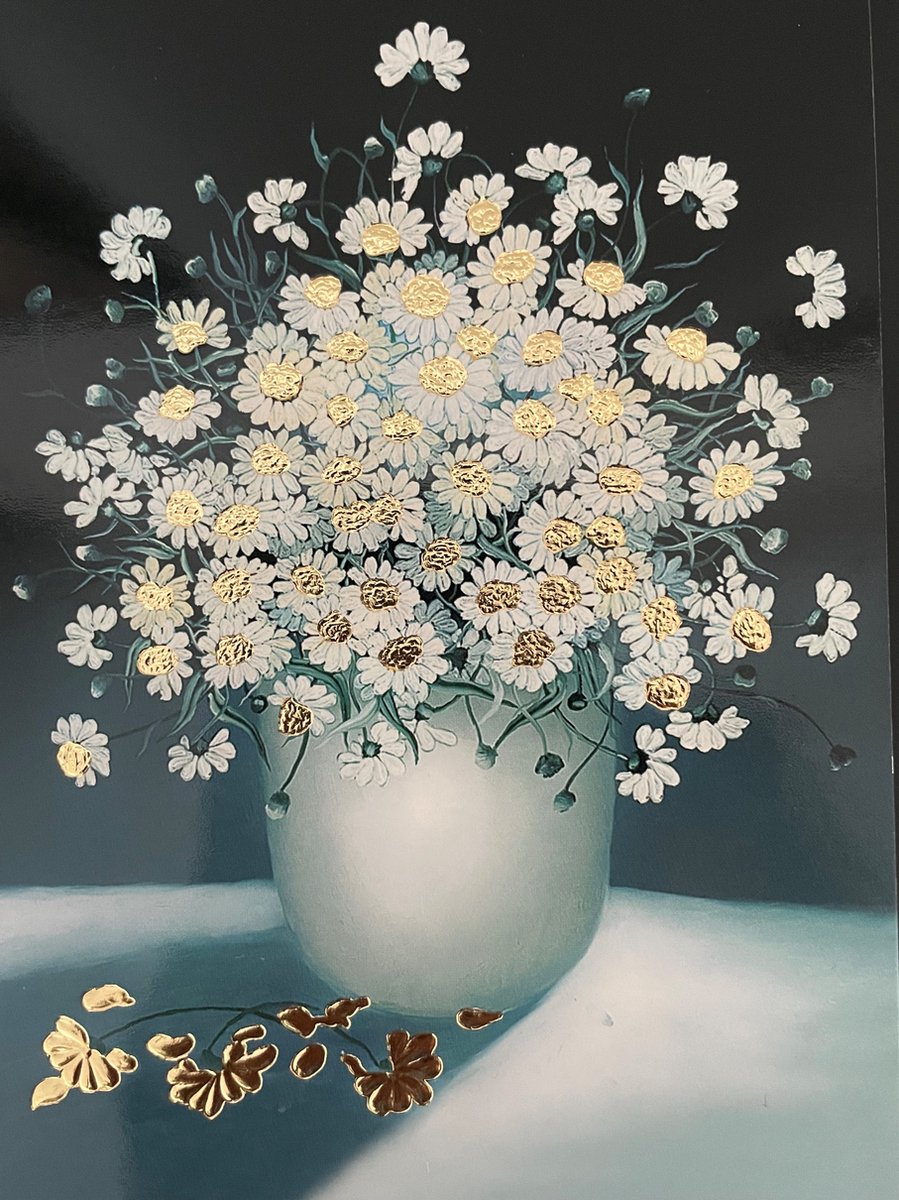 Luka Basic Kaarten Marin olie verf schilderij Bloemen