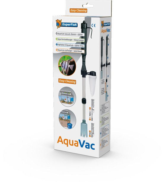 Superfish AquaVac - Aquarium - Stofzuiger - Verstelbaar