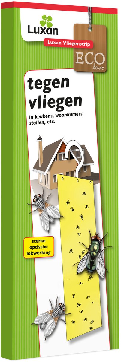 Luxan Vliegenstrip - Insectenbestrijding - 2 stuks