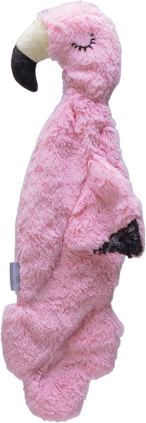 Beeztees Puppy Flatino Flamingo Fe - Puppy Speelgoed - Puppyknuffel - Hondenspeelgoed - Roze