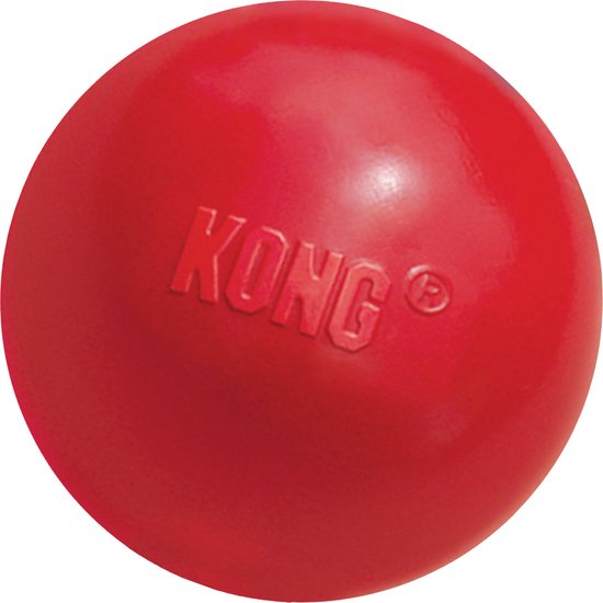 Kong Ball Medium - Balle - Diamètre 8 cm - Rouge