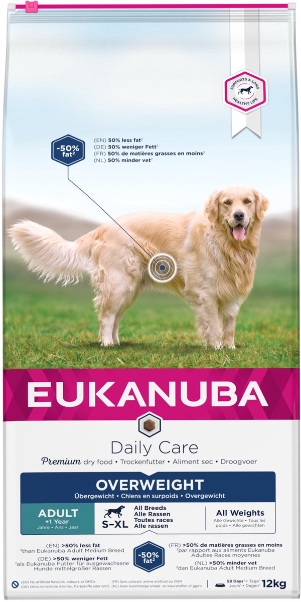 Eukanuba Daily Care Overweight - Sterilised 12 kg