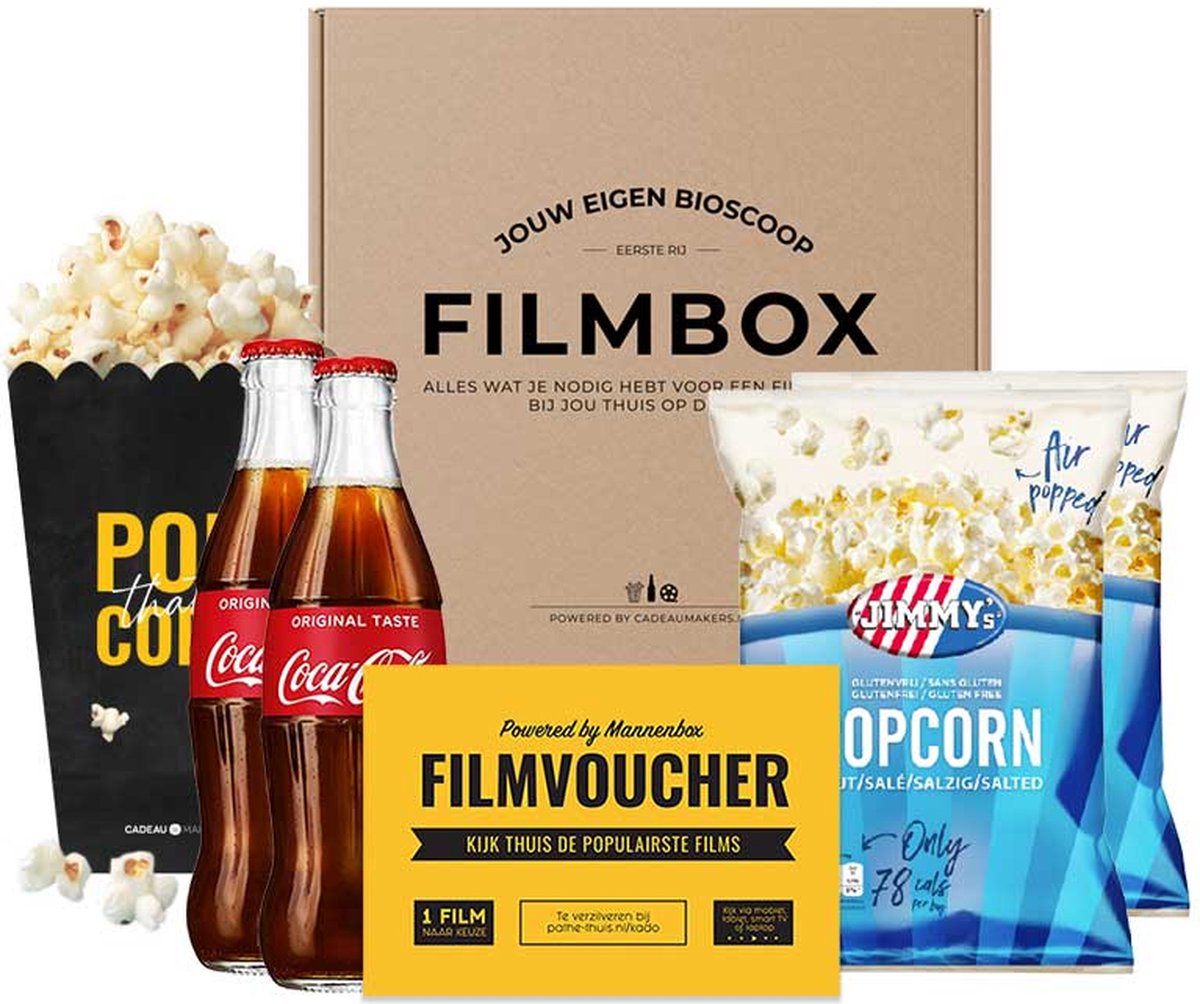 Pathé Filmpakket voor thuis (2x Coca-Cola regular glazen fles)