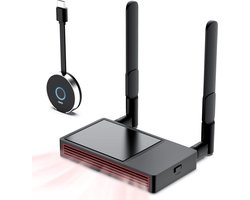 Viatel 4K long range Wireless HD Transmitter ReceiverWireless HDMI Transmitter and Receiver WiFi Dongle 4K Ultra HD Streaming Video Display Wireless Adapter