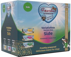 Hondenvoer Renske - Variatiebox Graanvrij Kip/Lam/Kalkoen - 30x95g Natvoer Volledig Diervoeder