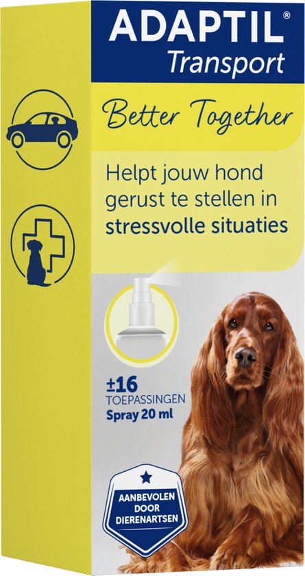 Adaptil Antistressmiddel - Transport Spray Hond - 20 ml