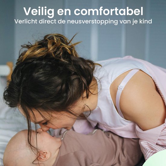 Hunnybunny® Elektrische Neusreiniger voor Baby’s met 3 Muziekjes en Licht - Neuspeer - Aspirator - Neuszuiger - 9 Zuigkrachten van Hunnybunny — afbeelding 4