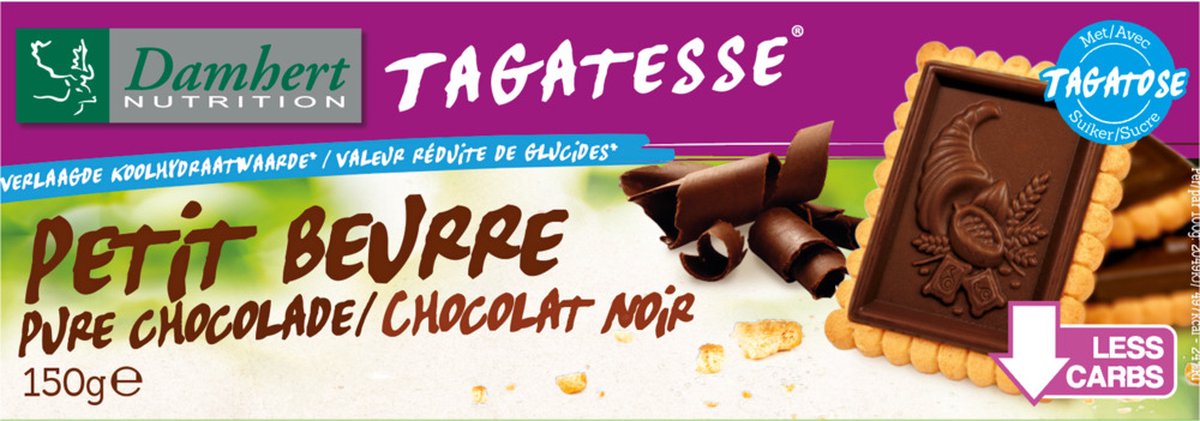 Goedkoopste Damhert Petit beurre puur 150 gram