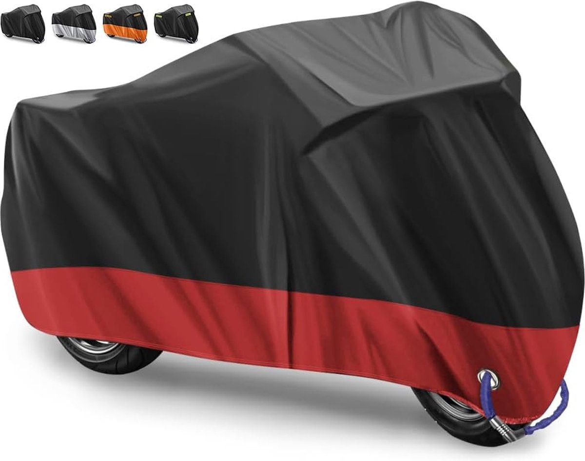 Solacis Motorhoes waterdicht buiten - Motorhoes - Waterdicht - Motorhoes voor buiten - Scooterhoes - Must have voor uw motor!
