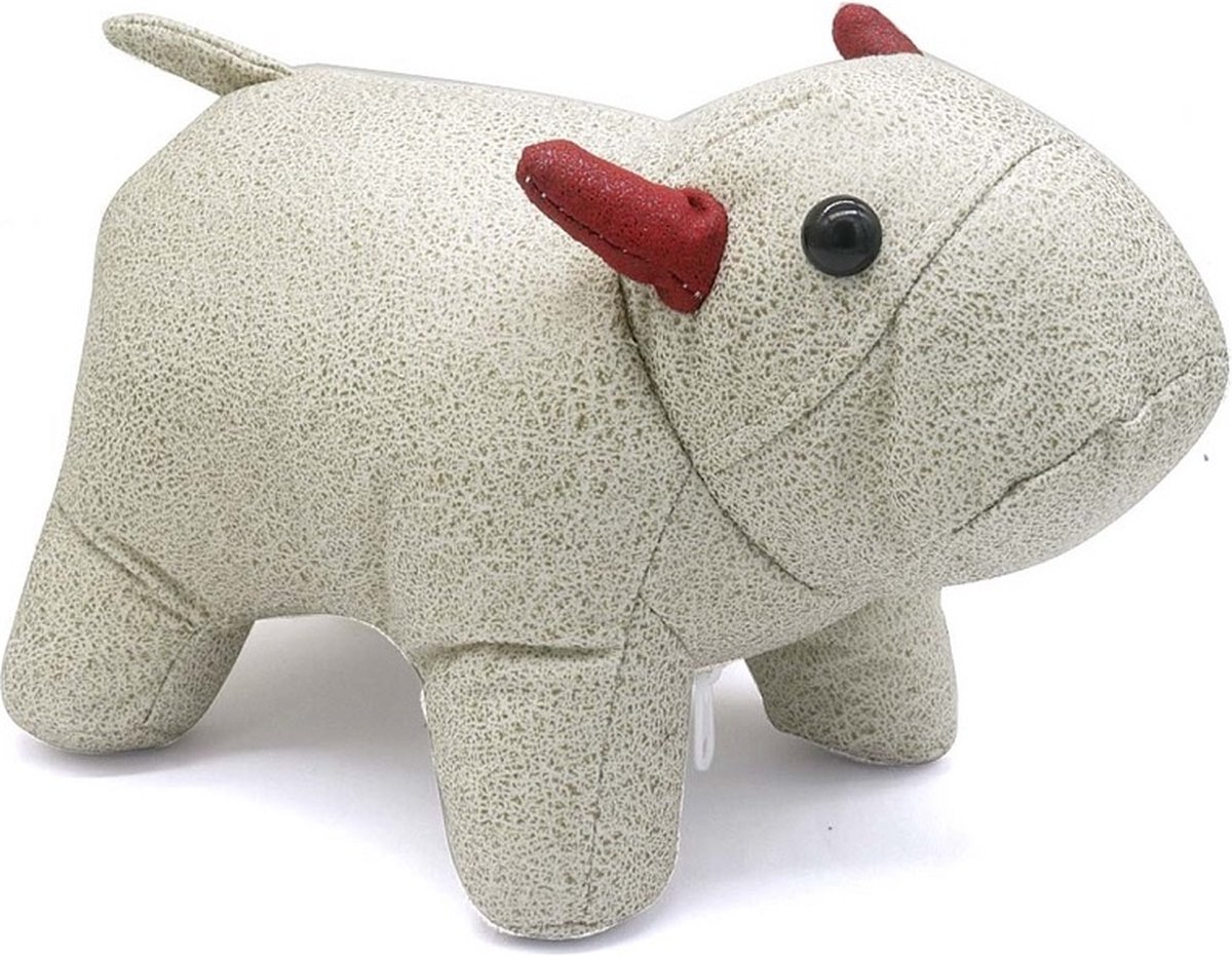 Een musthave, deze lieve kleine mini buffel / nijlpaard. Leuk voor elk plekje in huis zoals de woonkamer, kinderkamer, slaapkamer etc. Pas op met kleine kinderen. Ook erg leuk om als cadeau te geven aan iemand.