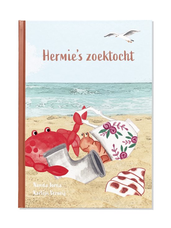 Hermie's zoektocht - Zeedieren boek - Zeedierenboek voor kin ... - cover