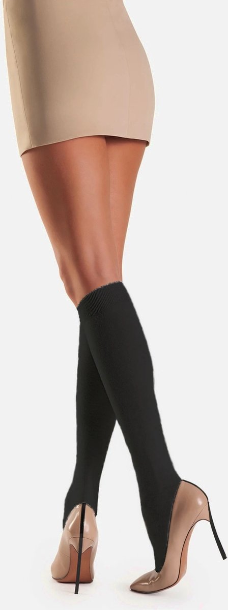 Oroblu Brittany Kniekousen / Sokken Maat 35-38 Kleur Zwart