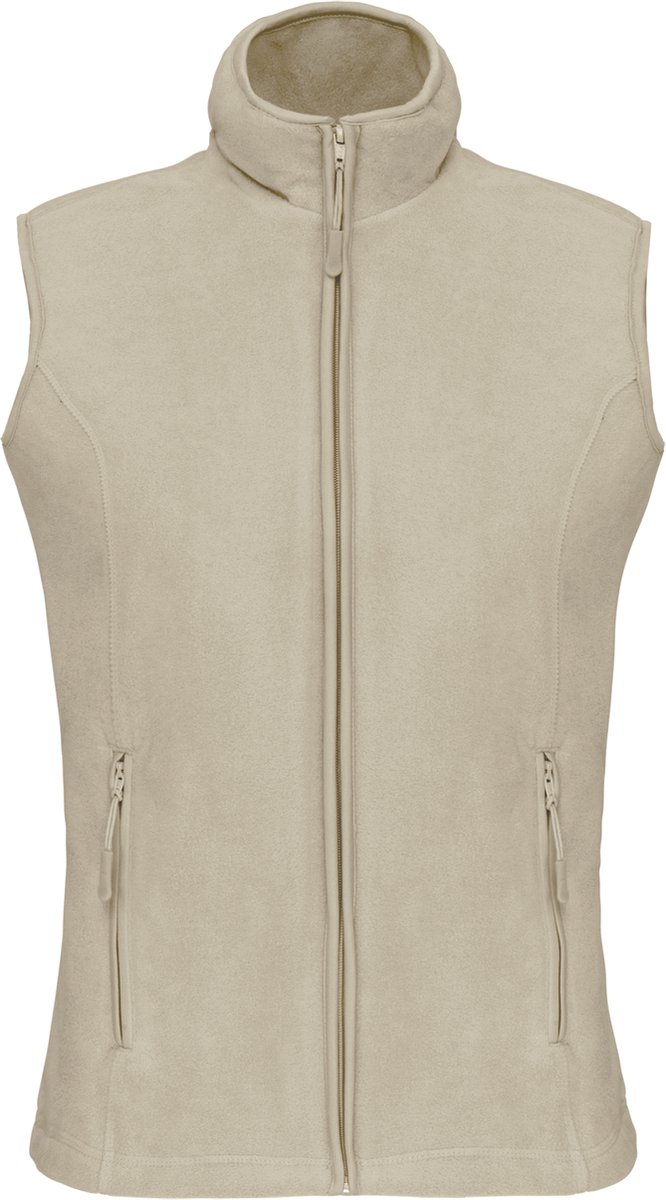 Kariban Bodywarmer van microfleece dames K906 - Beige - L