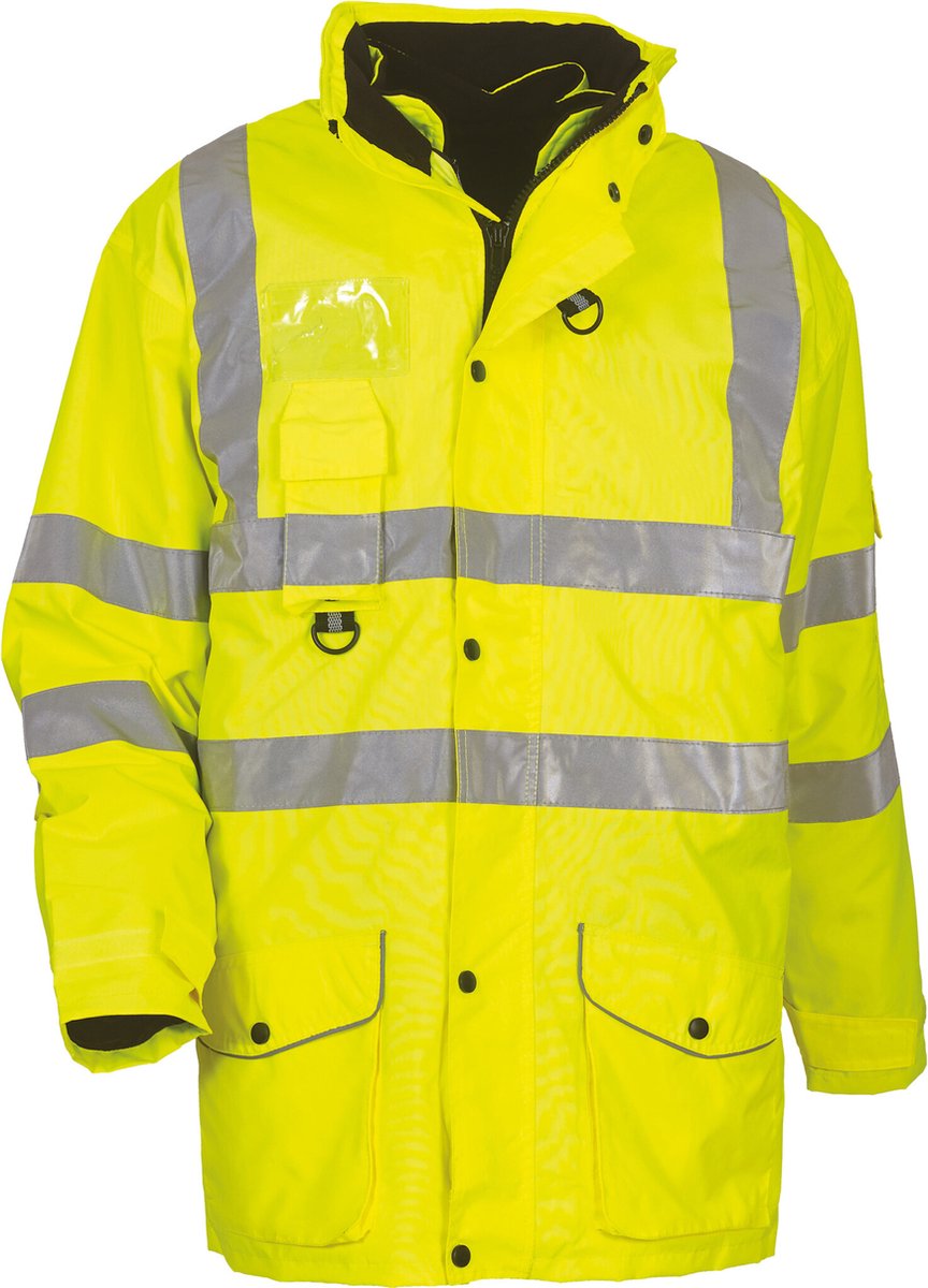 Yoko Signalisatie multifunctionele 7-in-1 jacks YHVP711 Hi Vis Geel