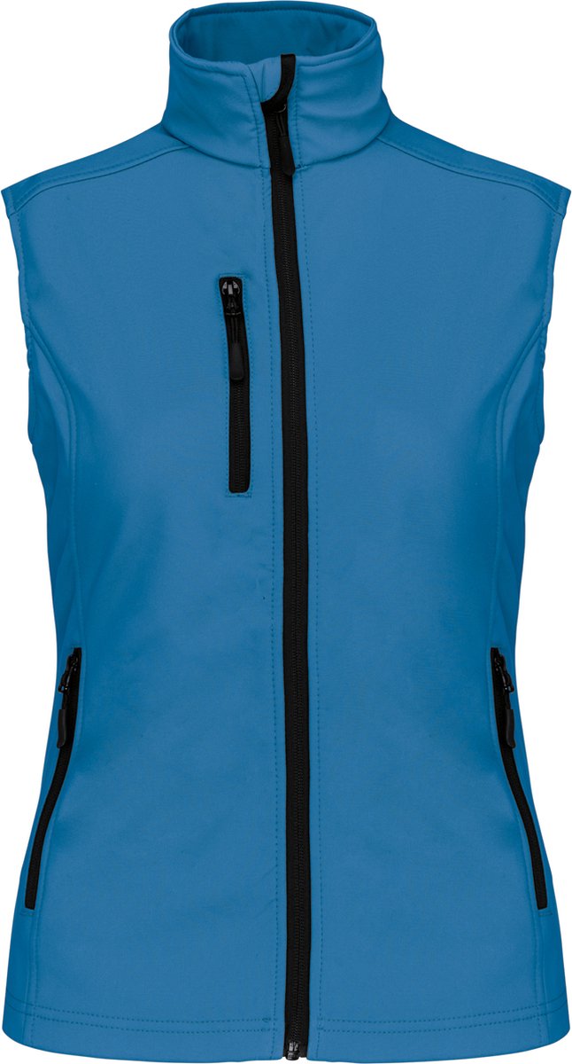 Kariban Dames softshell bodywarmer K404 - Aqua Blue - 3XL