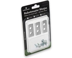 To the South® Robotmaaier mesjes staal geschikt voor Worx Landroid M500+ WR165E - 60 stuks