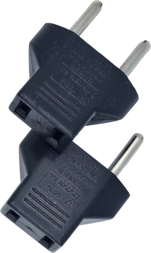 Adaptateur De Prise Française Vers Prise US/Chine - 2 Fiches - Neuf Sous Emballage - Fabriqué En Chine