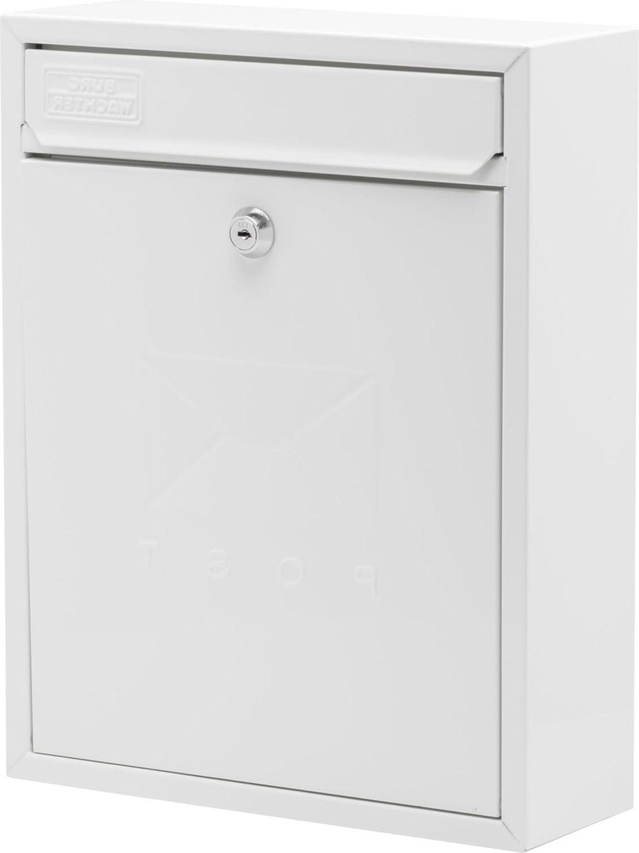 Brievenbus compact wit - Sterling MB05