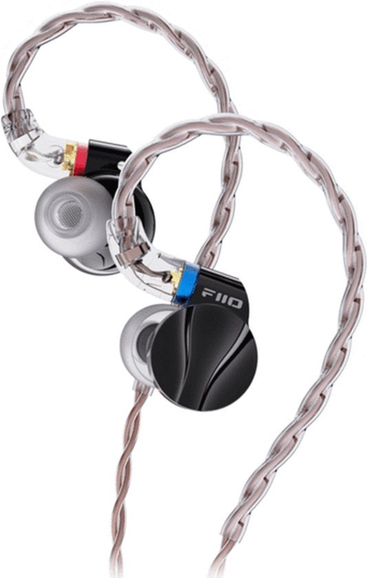 FIIO FD15 - In-ear oordopjes - Bedraad - Oorhaak - Zwart
