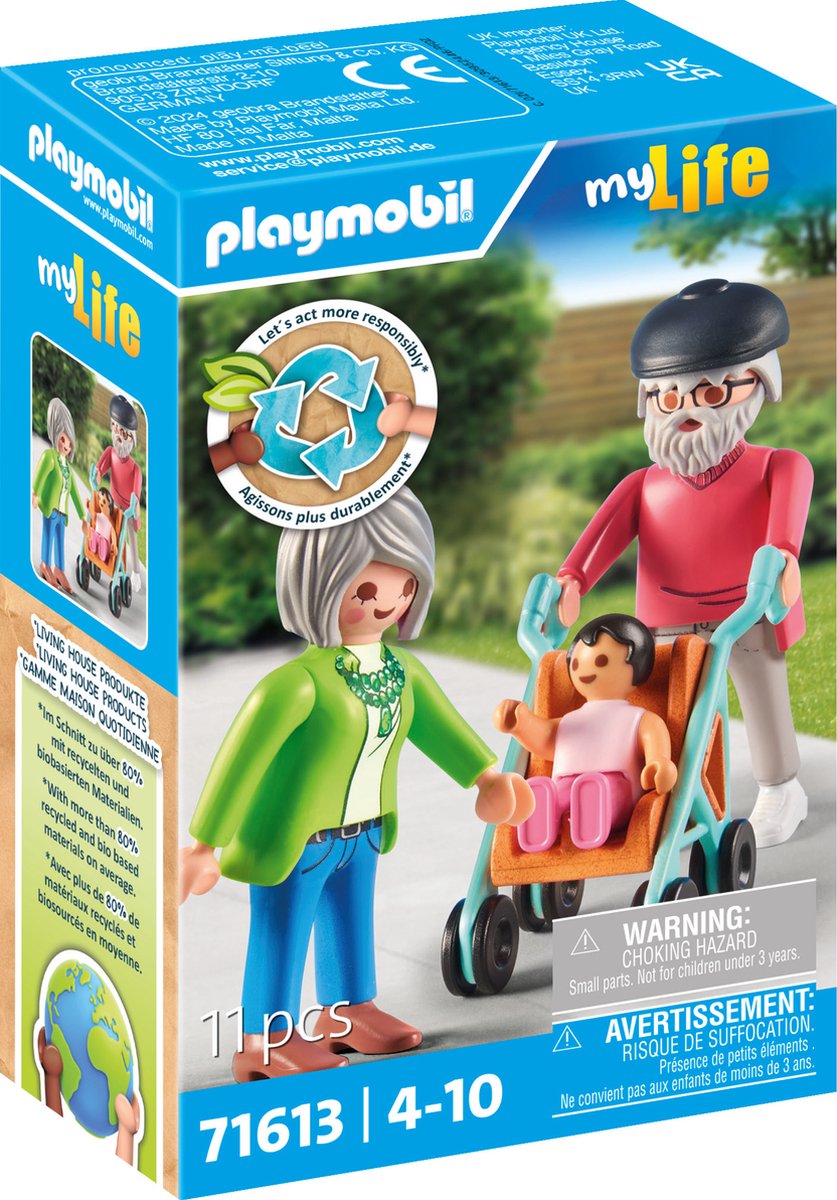 PlayMobil 71613 Grootouders met baby