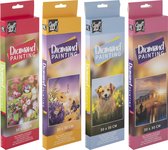 Craft Sensations Peinture de diamants Adultes Forfait Complet - 4 variantes - Taille 30 x 30 CM - Peinture de diamants Enfants