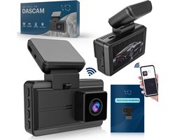 Vital Quality's XC005 Dual Dashcam Voor Auto - 4K Full HD - Met APP & GPS