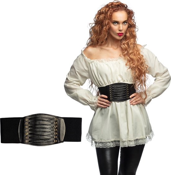 Boland - Corset Rachel (M/L) - Adultes - Pirate - Pirates - Le Moyen-Âge - Riem