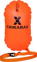 Chikarax zwemboei voor openwaterzwemmen - Zwem boei - Compact formaat - 10 liter - Akai 1.0 - Neon Oranje