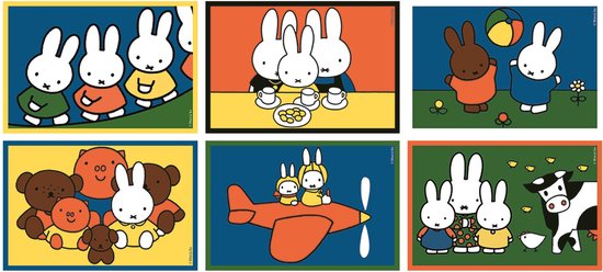 Clementoni - 6 Blokken Puzzel - Nijntje - 6 afbeeldingen - Vanaf 2 jaar van Merkloos — afbeelding 3
